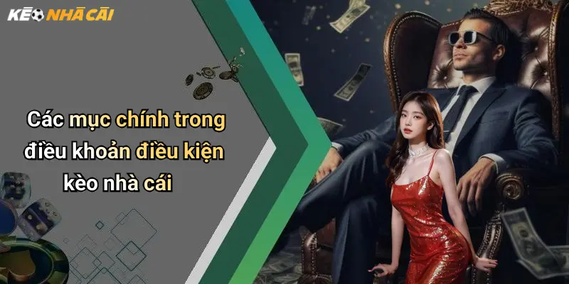 Các mục chính trong điều khoản điều kiện kèo nhà cái