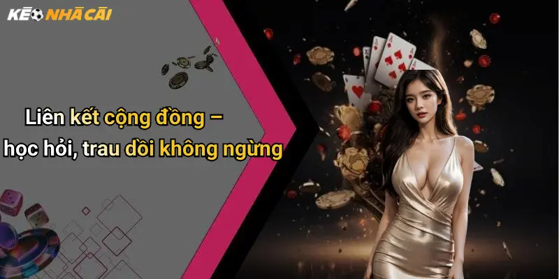 Liên kết cộng đồng – học hỏi, trau dồi không ngừng