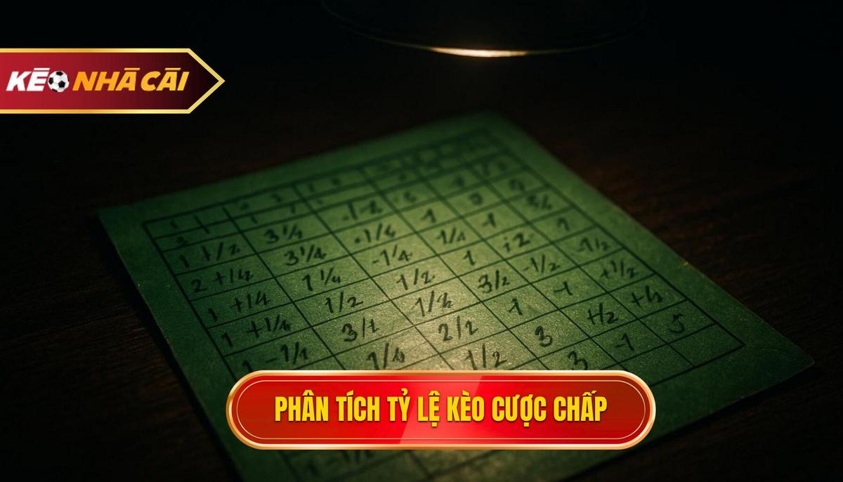 Phân tích các loại tỷ lệ kèo cược chấp châu Á chi tiết thường gặp