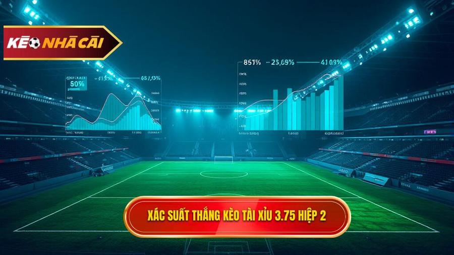 Phân tích xác suất thắng thua của Kèo tài xỉu 3.75 hiệp 2