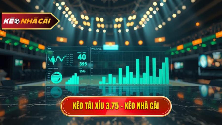 Kèo tài xỉu 3.75 hiệp 2