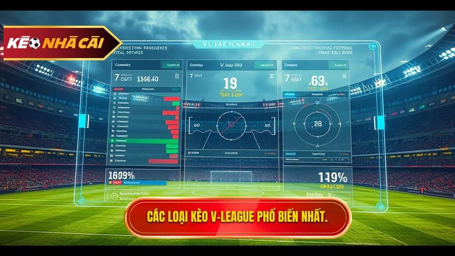 Các loại kèo phổ biến trong Bảng kèo V-League mới nhất
