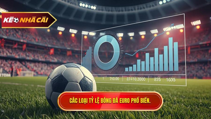 Các loại tỷ lệ bóng đá Euro phổ biến nhất hiện nay