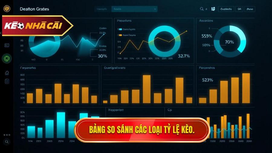 Bảng so sánh các loại tỷ lệ kèo phổ biến