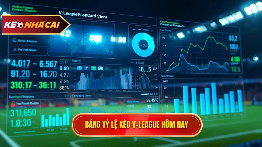 Bảng mô phỏng tỷ lệ kèo V-League hôm nay