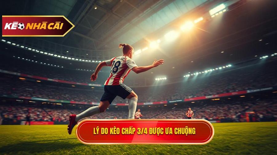 Tại sao Kèo chấp 3/4 (0.75) lại được người chơi ưa chuộng?