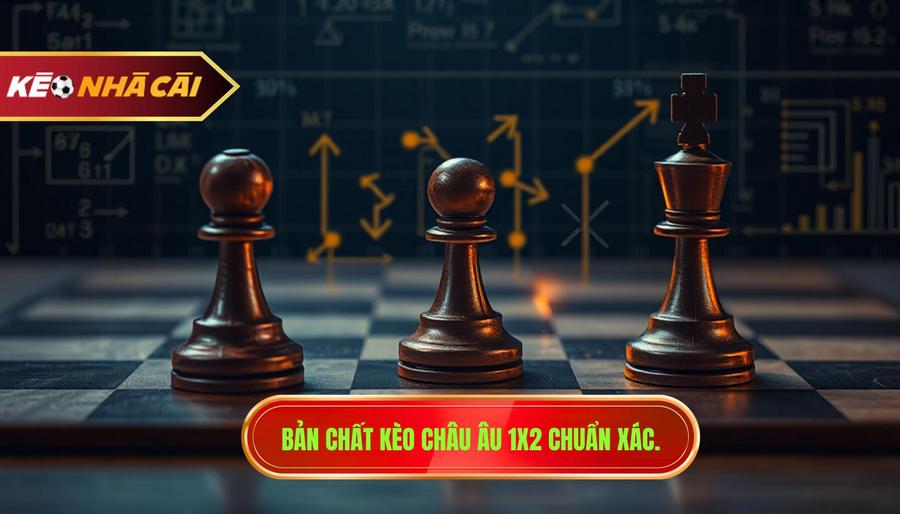 1. Bản chất kèo châu Âu 1X2 chuẩn xác.